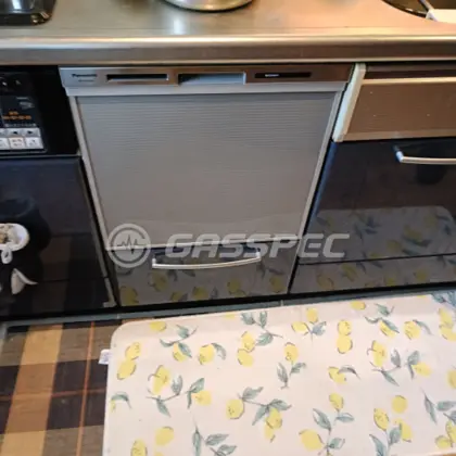 施工後のビルトイン食洗機（パナソニック NP-45MS9S）