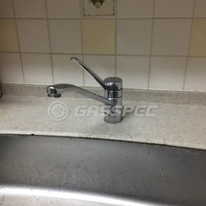 施工前の水栓・蛇口