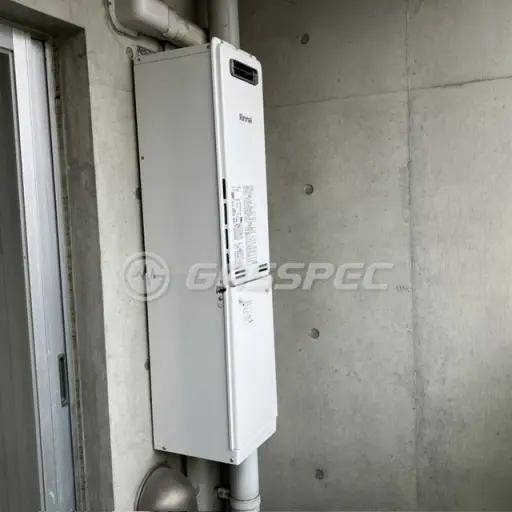 交換後の給湯器（リンナイ RUF-SA1615SAW(A)）
