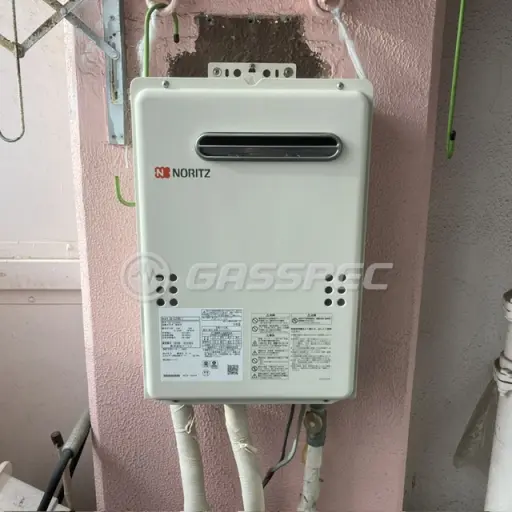 交換後の給湯器（ノーリツ GQ-2039WS-1）