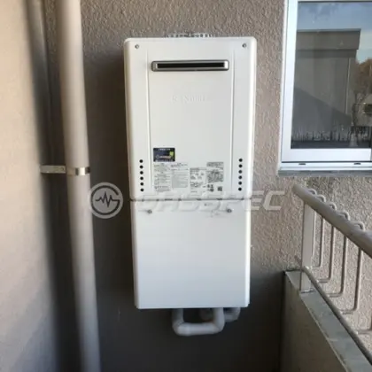 施工後の給湯器（ノーリツ GT-2070SAW BL）