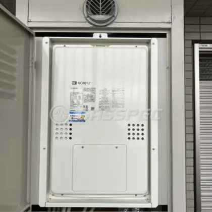 施工後の暖房熱源機（ノーリツ GTH-2454SAW3H-H BL）