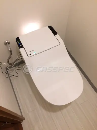 施工後のトイレ（TOTO XCH1301WS**）