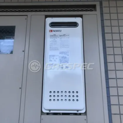施工後の給湯器（ノーリツ GT-2053AWX-4 BL）