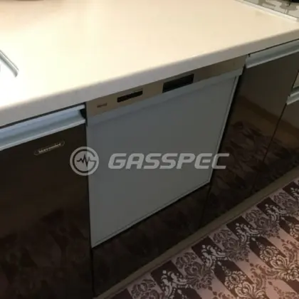 施工後のビルトイン食洗機（リンナイ RSW-405GP）