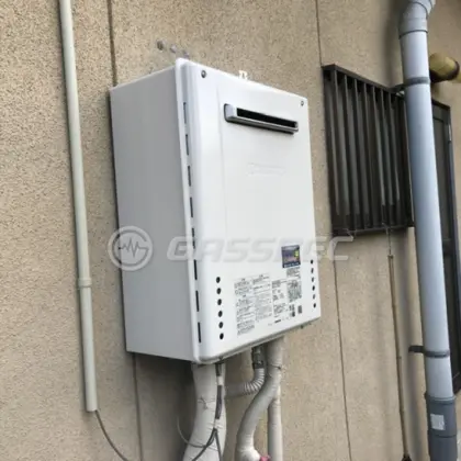 施工後の給湯器（ノーリツ GT-2070SAW BL）