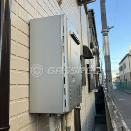 施工後の給湯器（ノーリツ GT-C2472SAW BL）