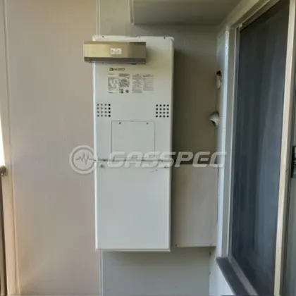 施工後の暖房熱源機（ノーリツ GTH-2454AW3H BL）