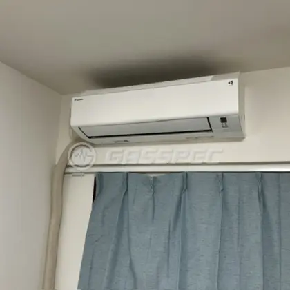 施工後のエアコン（ダイキン S224ATES-W）