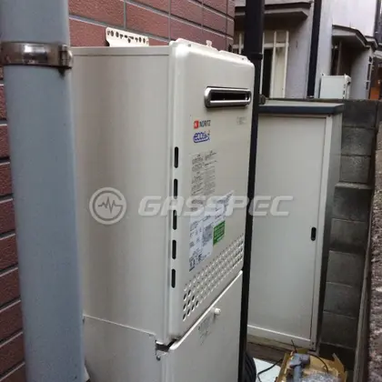施工後の給湯器（ノーリツ GT-C2452SAWX-2 BL）