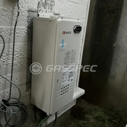 施工後の暖房熱源機（ノーリツ GH-712W）