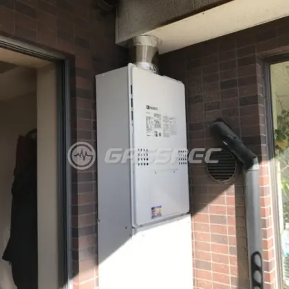 施工後の暖房熱源機（ノーリツ GTH-2454AW3H-H BL）