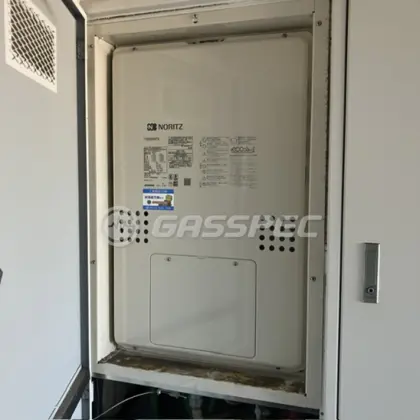施工後の暖房熱源機（ノーリツ GTH-CV2460AW3H-H-1 BL）