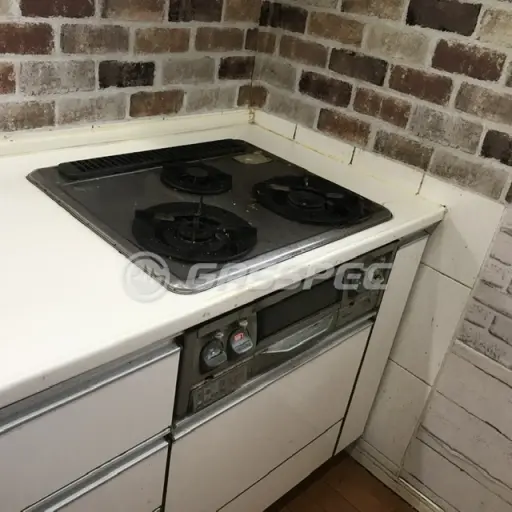 交換前のビルトインガスコンロ（パロマ PKD-35EHAV-R）