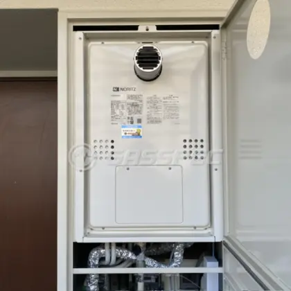 施工後の暖房熱源機（ノーリツ GTH-2454AW3H-T BL）