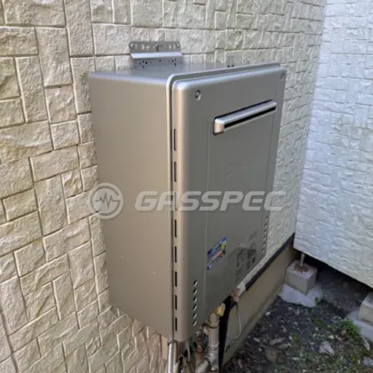 施工後の給湯器（ノーリツ GT-C2472SAW BL）