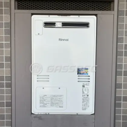 施工後の暖房熱源機（リンナイ RUFH-A2400AW2-3(A)）