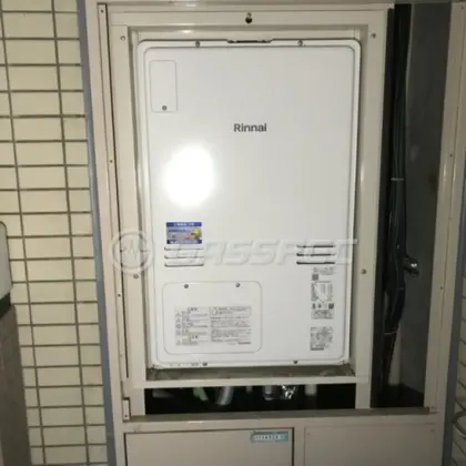 施工後の暖房熱源機（リンナイ RUFH-A2400AU2-3(A)）