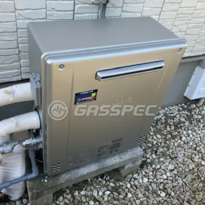 施工後の給湯器（ノーリツ GT-C2472SAR BL）