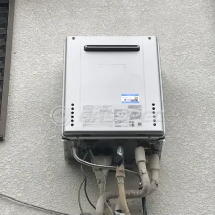 施工後の給湯器（ノーリツ GT-C2072SAW BL）