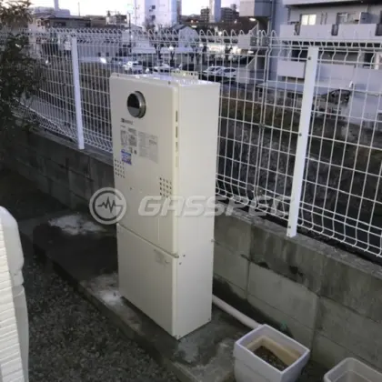 施工後の暖房熱源機（ノーリツ GTH-C2460AW3H-1 BL）