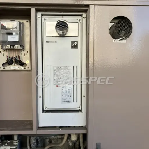 交換前の給湯器（パーパス GX-202ATS-1）