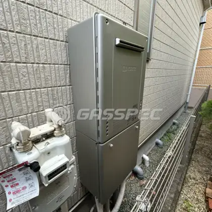 施工後の給湯器（ノーリツ GT-C2072SAW-1 BL）