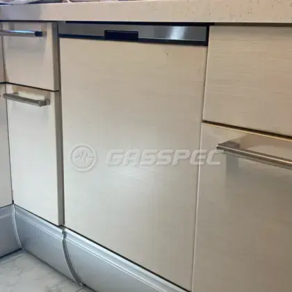 施工後のビルトイン食洗機（パナソニック NP-45BD1W）