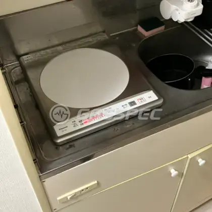 施工後のIHクッキングヒーター（パナソニック KZ-12C）