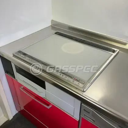 施工後のIHクッキングヒーター（三菱 CS-G321MS）