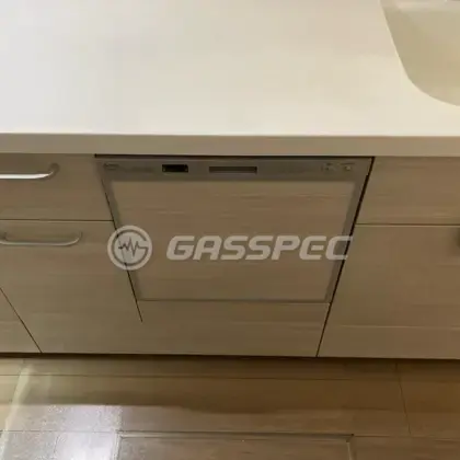 施工前のビルトイン食洗機（EW-45V1S）
