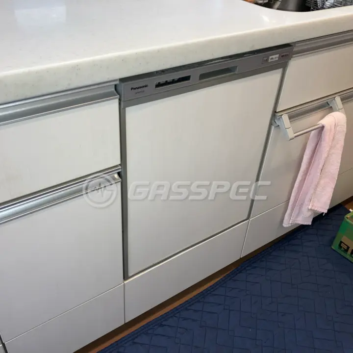 交換前のビルトイン食洗機（パナソニック S45VD5SD）