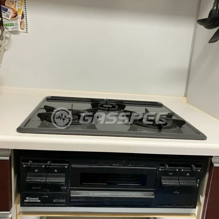 交換前のビルトインガスコンロ（リンナイ RBG-31A8S）