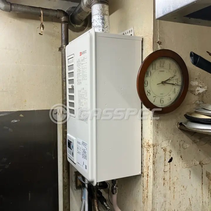 交換後の給湯器（ノーリツ GQ-2420WZD-F-3）