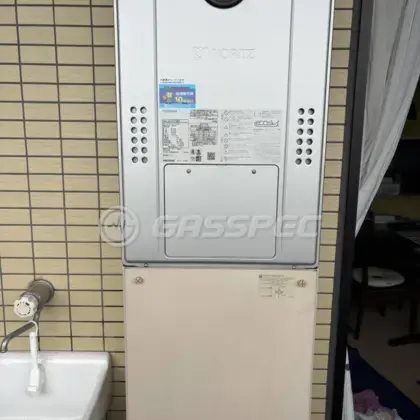 施工後の暖房熱源機（ノーリツ GTH-C2471SAW3H BL）