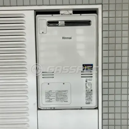 施工後の暖房熱源機（リンナイ RUFH-A2400AW2-3(A)）