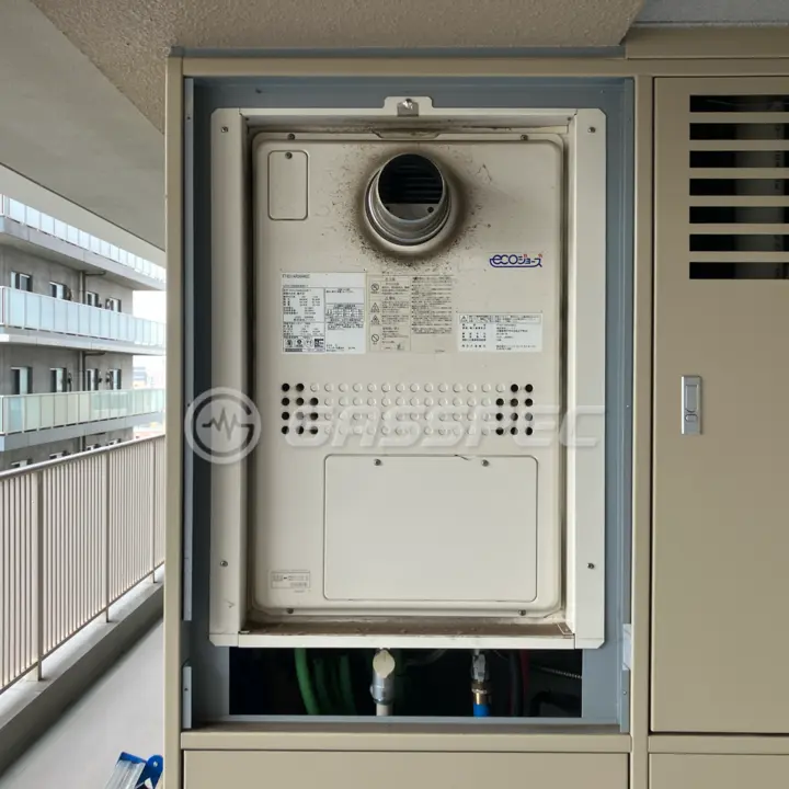 交換前の暖房熱源機（ノーリツ GTH-C2448AW3H-T）
