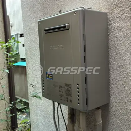 施工後の給湯器（ノーリツ GT-C2062AWX-2 BL (アウトレット））