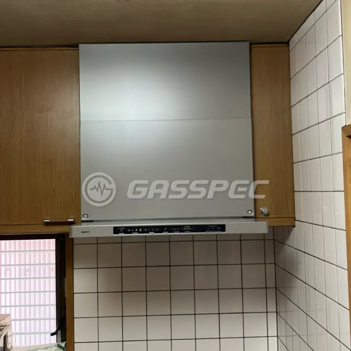 交換後のレンジフード（ノーリツ NFG6S26MSV）