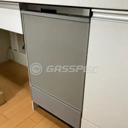 施工後のビルトイン食洗機（パナソニック NP-45BD1S）