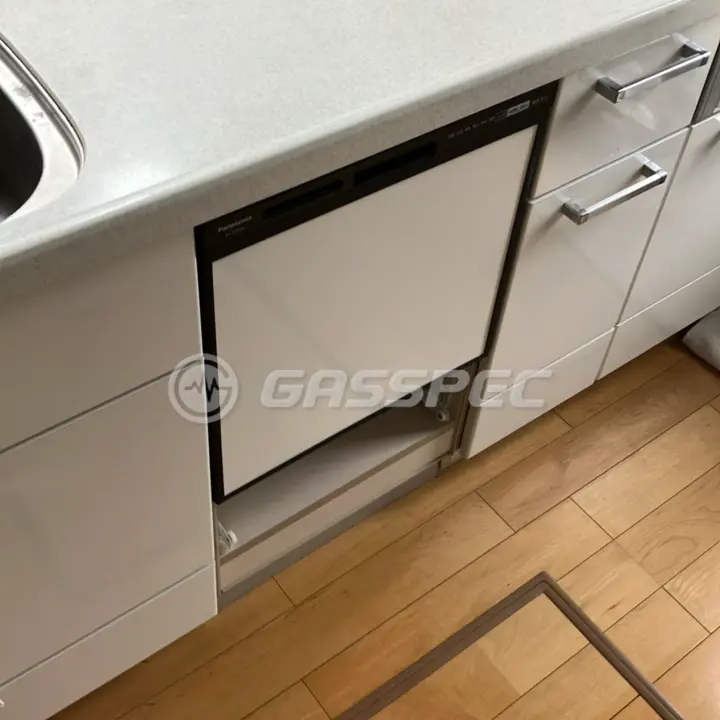 交換後のビルトイン食洗機（パナソニック NP-45RS9K）