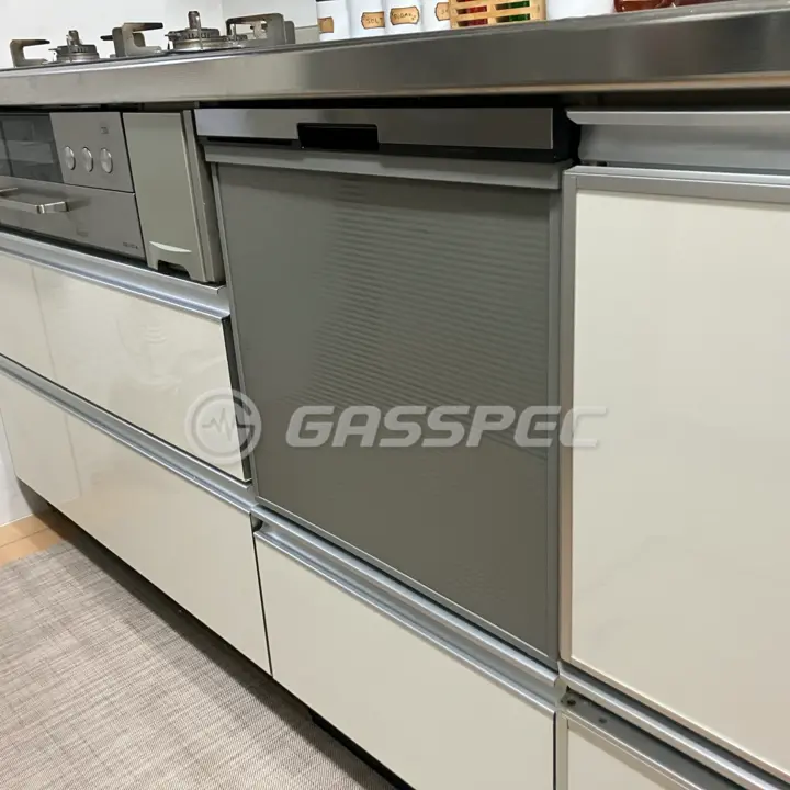 交換後のビルトイン食洗機（パナソニック NP-45BS1S）