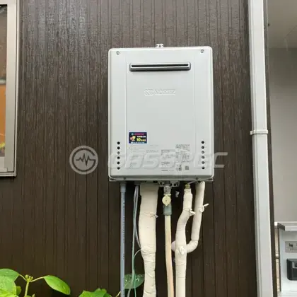 施工後の給湯器（ノーリツ GT-C2472SAW-1 BL）