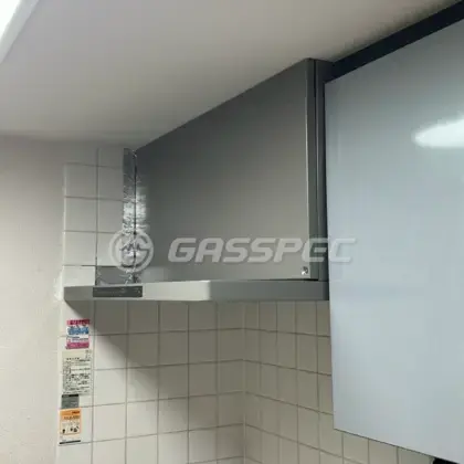 施工後のレンジフード（ノーリツ NFG9S25MSV）