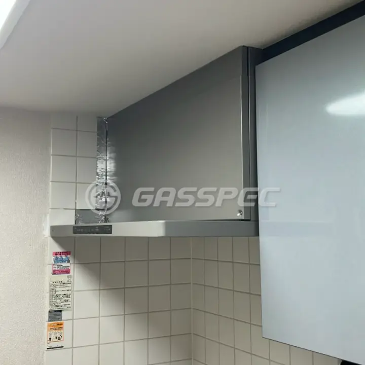 交換後のレンジフード（ノーリツ NFG9S25MSV）