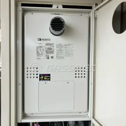 施工後の暖房熱源機（ノーリツ GTH-2454AW3H-T BL）