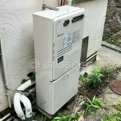 施工後の暖房熱源機（ノーリツ GTH-2045SAWXD-1 BL）