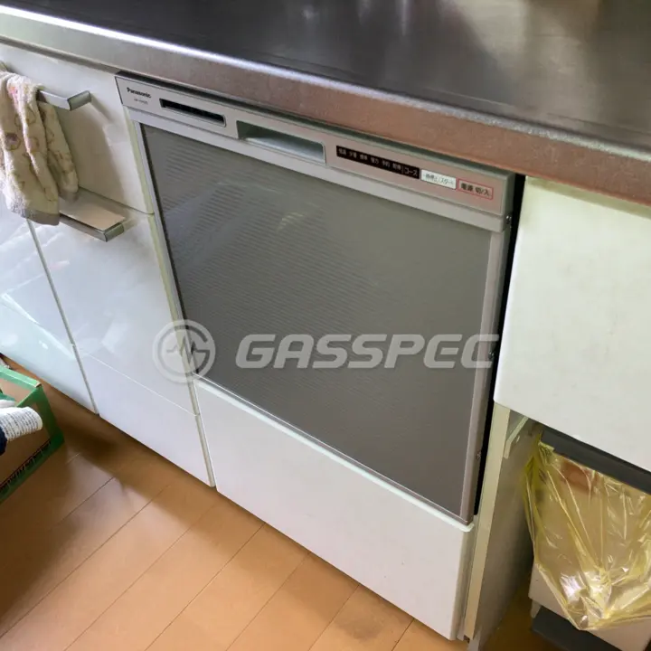 交換後のビルトイン食洗機（パナソニック NP-45RS9S）