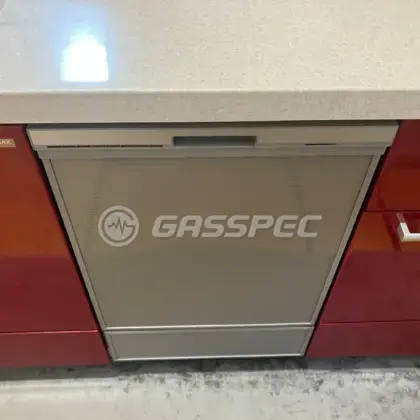 施工後のビルトイン食洗機（パナソニック NP-45CD1S）