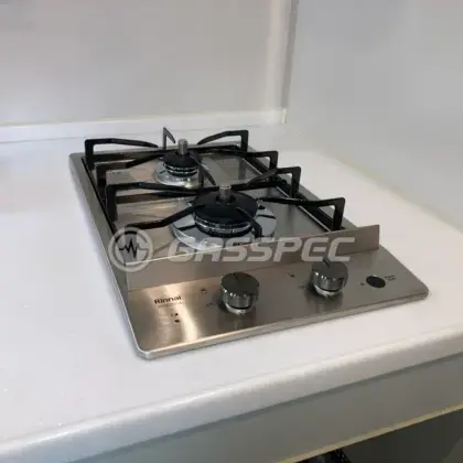 施工後のビルトインガスコンロ（リンナイ RD322STSA）